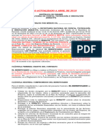 Modelo Contrato Por Merito Resolución 191 de 2017 Revisado Abril 2018