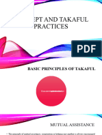 Concept and Takaful Practices