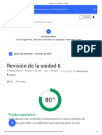 Revisión de La Unidad 6 - Google