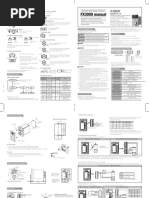 DKM fx3000 Series Digital Speed Controller User Manual 2018 en