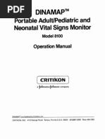 Download Manual Dinamap Critikon 8100 by Andrea Nathaly Medina Sanchez SN67190881 doc pdf