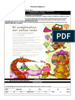 Ficha de Trabajo Del 20, 27 de Enero de 2021
