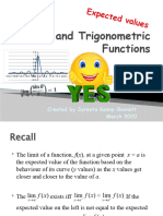 Limits and Trigonometric Functions