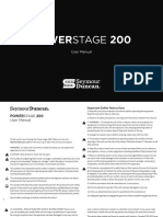 Powerstage 200 Manual