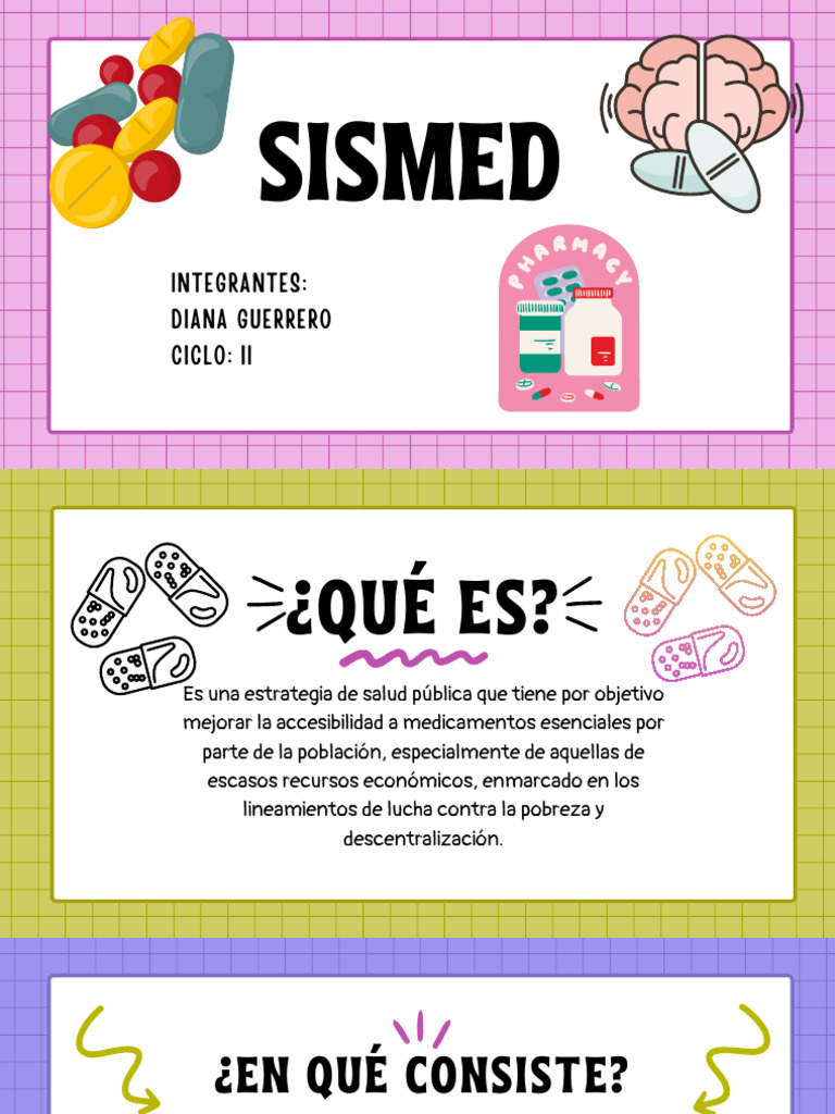 Estrategia SISMED para Acceso a Medicamentos | PDF