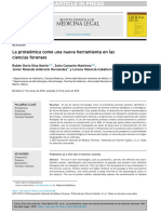 Proteomics - As - A - New - Tool - in - Forensic - Sci Darío Ruben