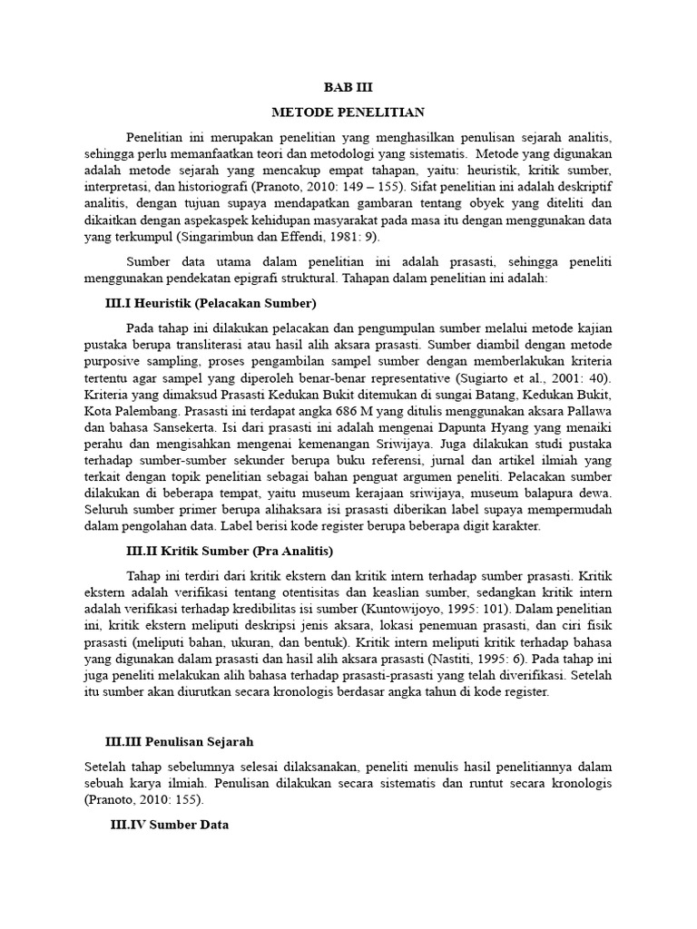 Bab Iii | PDF