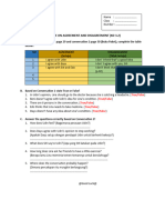 Exercise On Agreement and Disagreement Kelas 9