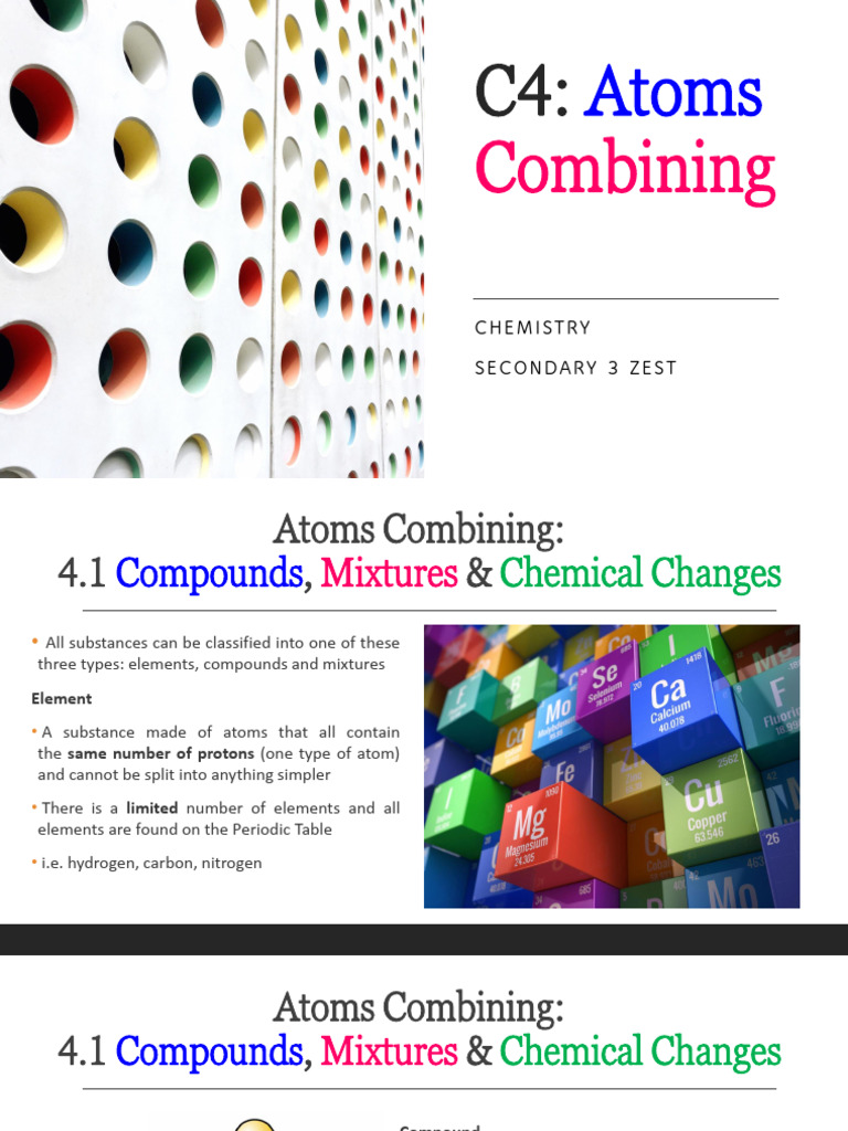 Atoms, Compounds, and Chemical Bonds | PDF | Ion | Ionic Bonding