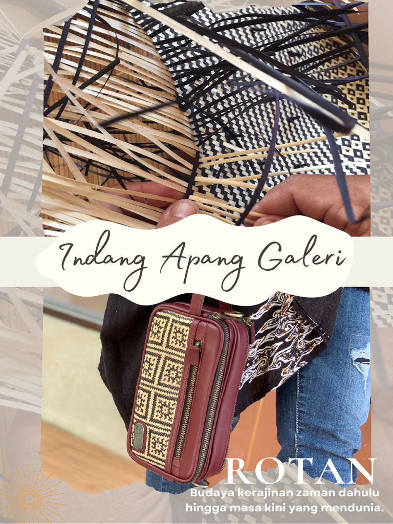 Tas Rotan Trendy dari Indang Apang Galeri | PDF