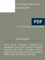 Hubungan Paradigma Dan Teori Keperawatan