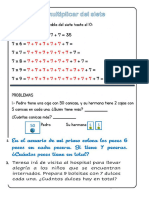 Ficha de Multiplicacion Con Dos Cifras