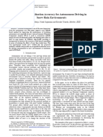 Improving Localization Accuracy For Autonomous Driving in Snow-Rain Environments