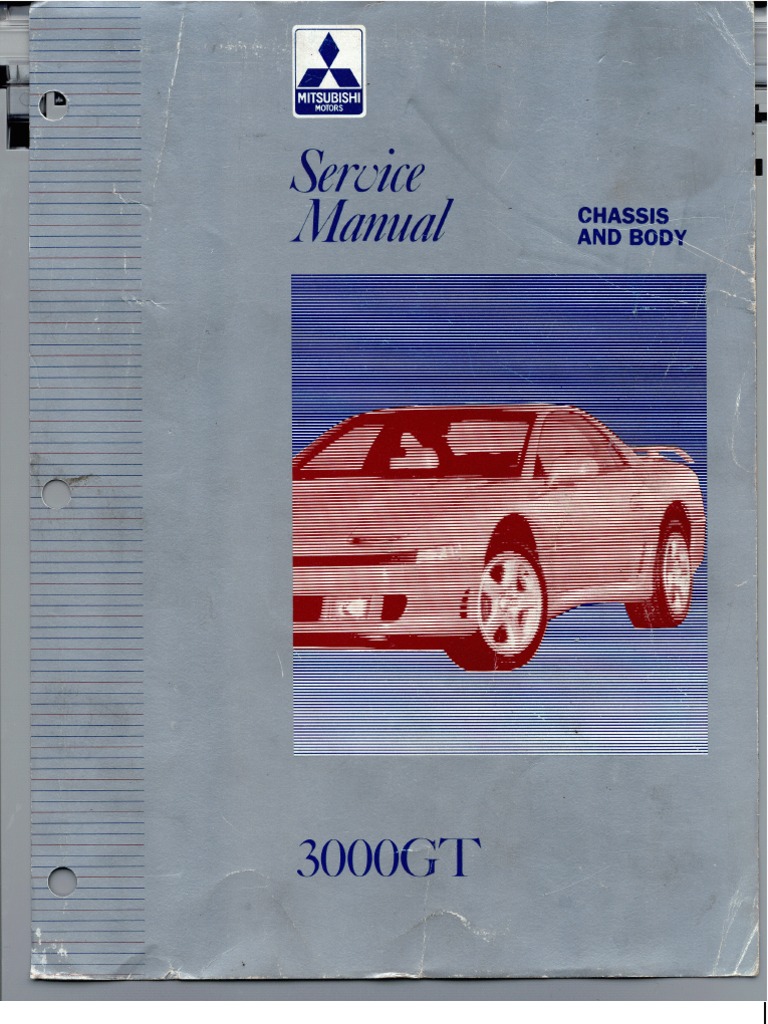 3000GT WORKSHOP MANUAL intelligence overview