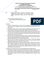 Pelaksanaan Penilaian SAKIP Jajaran Kanwil Lampung - LKE - BA