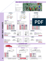 (THM) Thru Hole Mount Test Points - Color Keyed: Specifications Specifications Specifications
