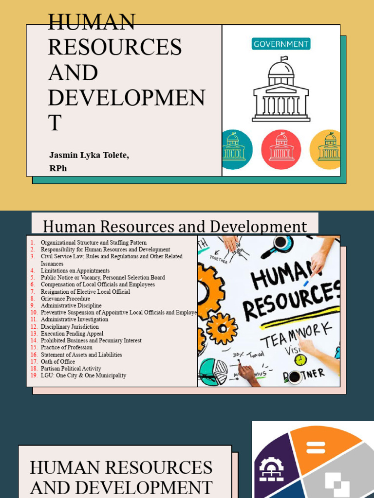 Human Resources and Development | PDF | Human Resources | Employment
