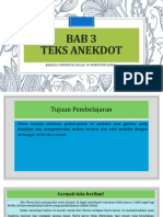 1 Mendata Pokok - Pokok Isi Teks Anekdot