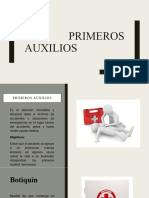 2.10 Primeros Auxilios