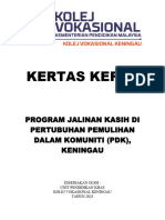 Kertas Kerja Program Jalinan Kasih Di PDK Keningau