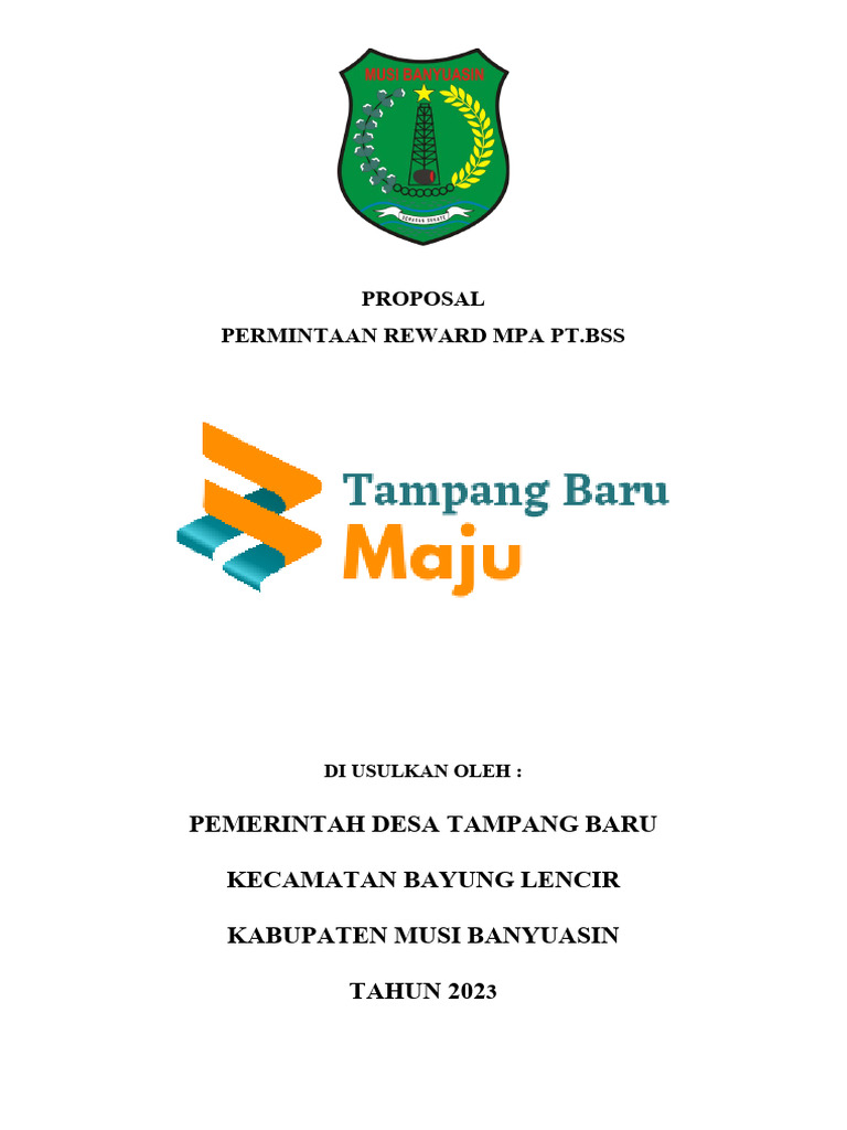 Proposal Permintaan Reward Mpa Pt. BSS | PDF