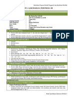 Modul Ajar Bhs Indonesia Kls 1 Bab 2