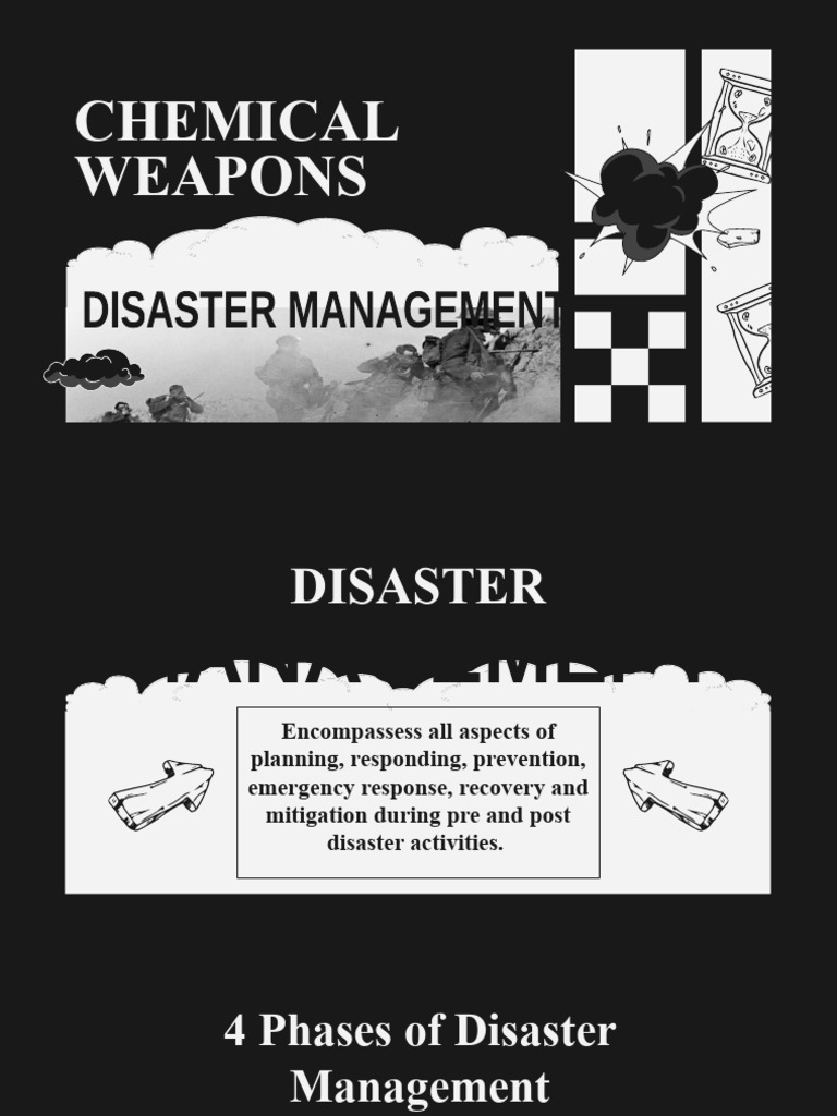 Chemical Weapons Report | PDF | Chemical Warfare | Emergency Management