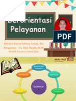 Berorientasi Pelayanan