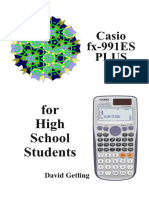 Casio fx-911ES PLUS For High School Students