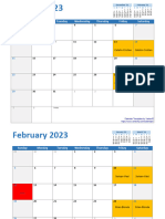 Calendar HSB 2023-2