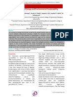 Chanllenges of Energy and Environmental Sustainability (22.07.2023)