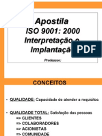 Apostila Interpretação e Implantação ISO 9001