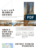 Architectural Acoustics Analysis On Ciputra World Office