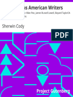 Four Famous American Writers Washington Irving Edgar Allan Poe James Russell Lowell Bayard Taylor A Book For Young Americans 2