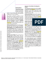 Alimentary System Writing