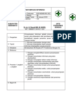 7.1.2.3 Sop Penyampaian Informasi Di Tempat Pendaftaran