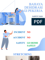 Safety Talk Dehidrasi 5 Mei 2023