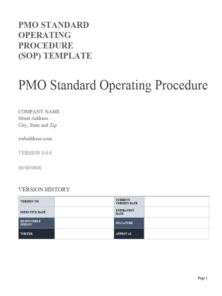 pmo-standard-operating-procedure-sop-11223-word-pdf-information