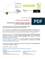 Comunicado de Prensa Convocatoria Muralismo y Grafiti Portavoz 070923