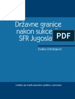 5. Drzavne Granice Nakon Sukcesije SFR Jugoslavije