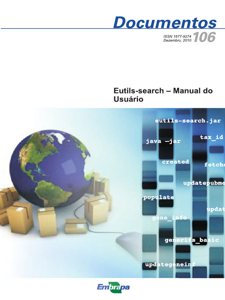 Manual do Usuário do Eutils-Search | PDF | XML | Bancos de dados