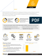 Datasheet Ansys Cloud