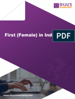 First in India Females PDF 48 24