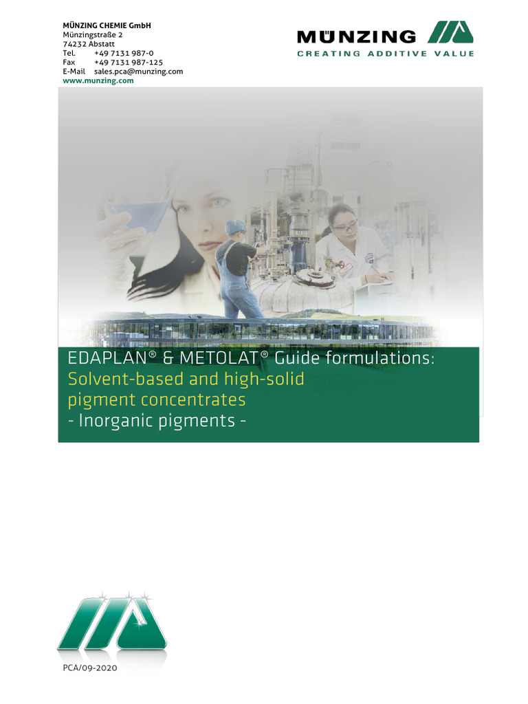 Dispering Agents Guide Form Solvent Based and High Solid Pigment