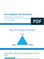 WK 3 Sovereignties of Literature