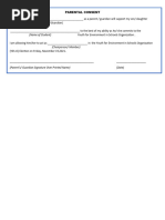DepEd Parental Consent Form | PDF | Indemnity | Communication