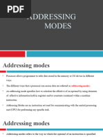 Addressing Modes