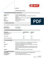 S11 Wall Plaster MSDS 010415