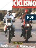 Comparativa Honda CBX750 - VF750F