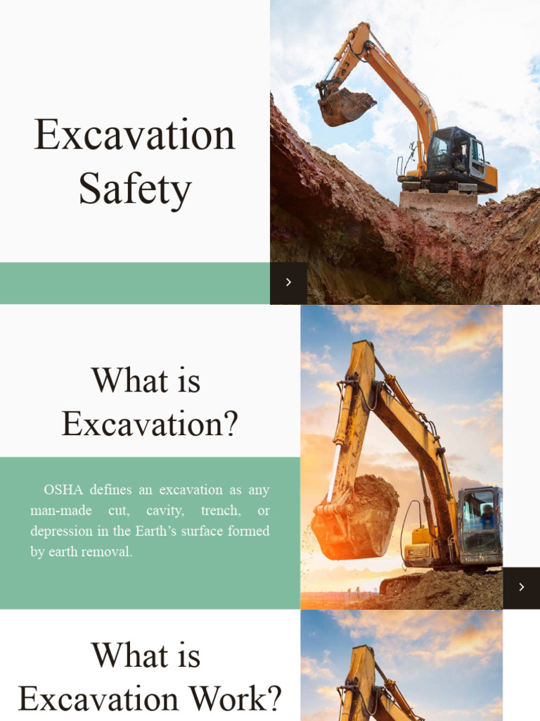 Gn9 Excavation Safety Pdf Trench Occupational Safety And Health
